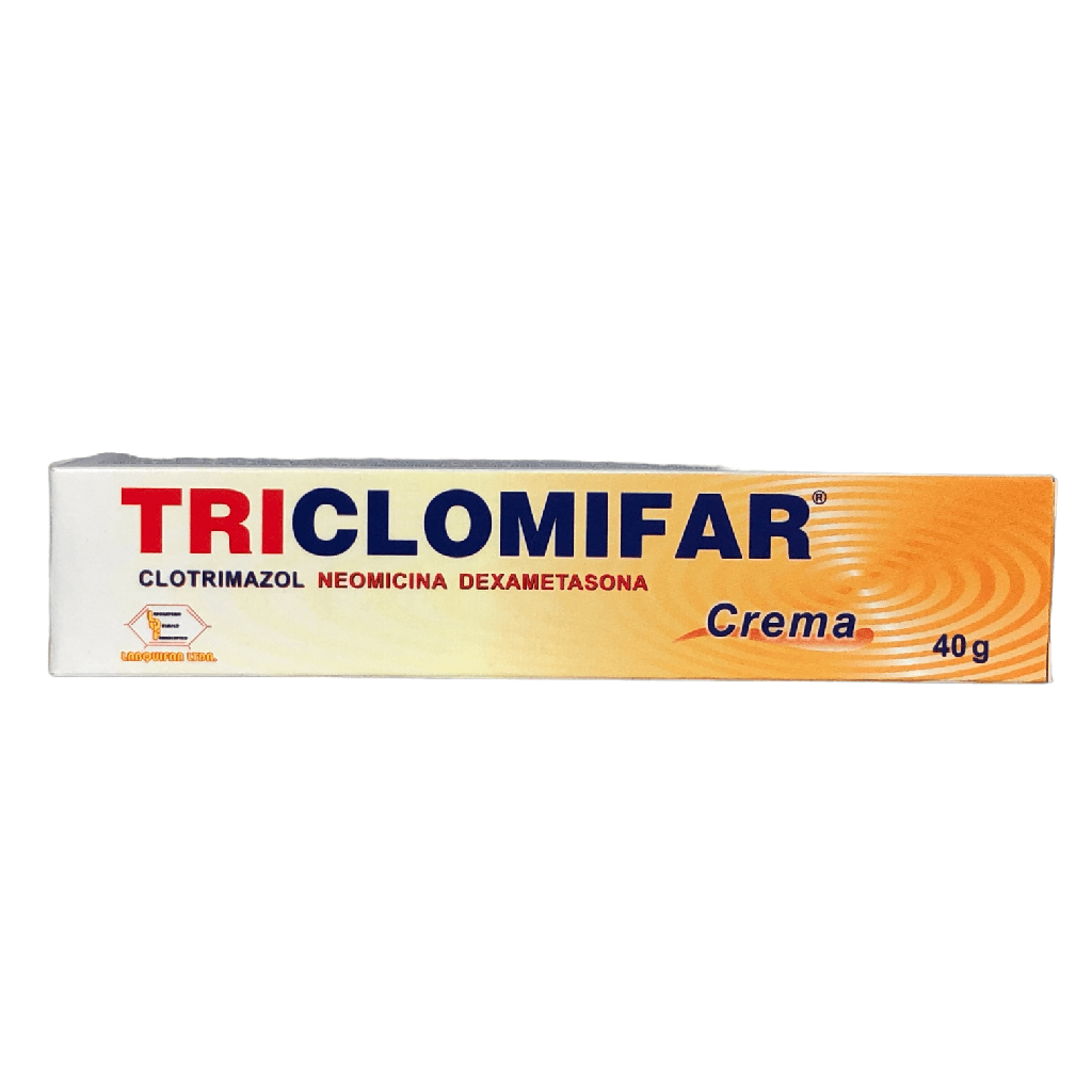 Triclomifar(Clotrimazol+Neomicina+Dexametasona)Crema Topica tubo x 40 Gr(Labquifar)