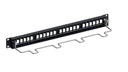 Discrete Distribution Module Panel, SL, STP, 1U, 24 port