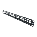 Patch panel de 24 puertos con blindaje