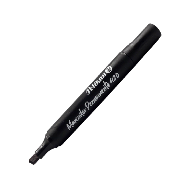 Marcador permanente negro 420