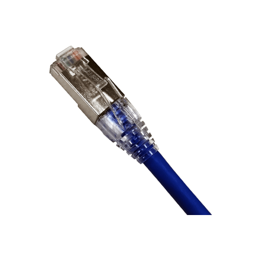 [LP4CADFCBL1L] Patch cord SD categoría 6A azul de 1 mt