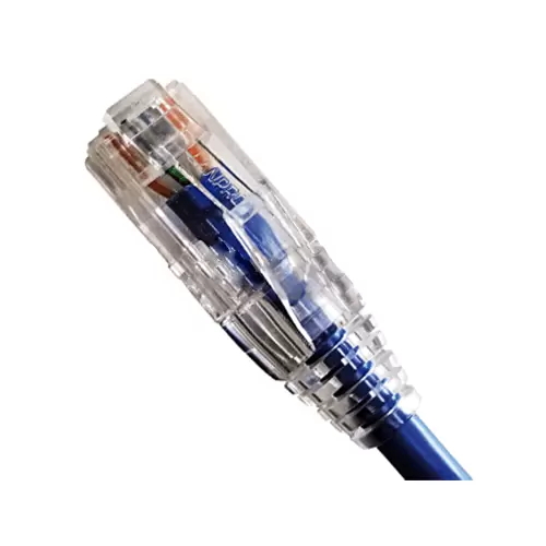 [LP4C6DUCBL6C] Patch cord SD categoría 6 azul de 6 mts
