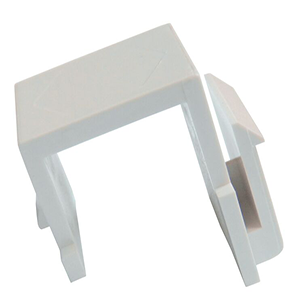 [LPIBLNKWH] Blank insert para faceplate color blanco