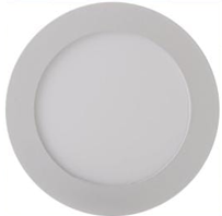 [ZFR06] Panel LED redondo de incrustar 10", 24W, luz blanca