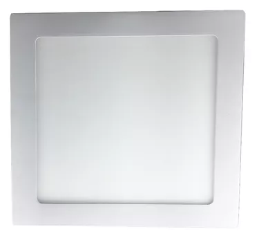 [ZFR16] Panel LED cuadrado de incrustar 6", 12W, luz blanca